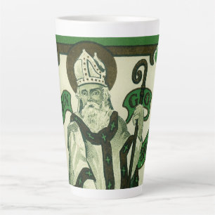 Vintage - Erin Go Bragh - St. Patrick's Grüße Milchtasse