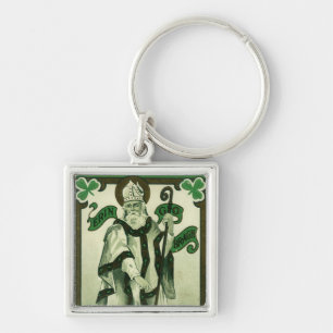 Vintage - Erin Go Bragh - St. Patrick's Grüße Schlüsselanhänger