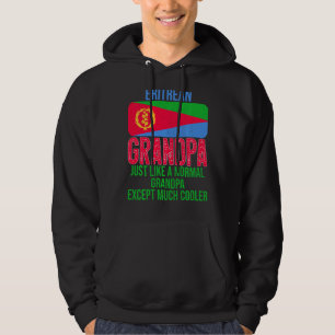 Vintage eritreische Grandpa Eritrea Fahne für Vate Hoodie