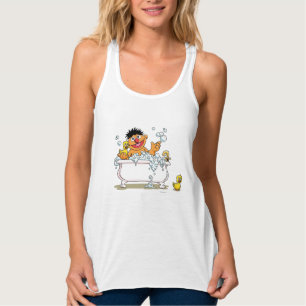 Vintage Ernie in der Badewanne Tank Top