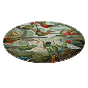 Vintage Ernst Haeckel Kolibris Schneidebrett