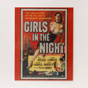 Vintage-Erwachsenentheaterplakat-Puzzle Retro-Art Puzzle