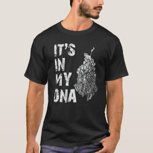 Vintage Es Ist In Meiner DNA Afghanistan Umrisskar T-Shirt