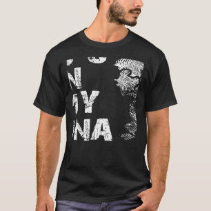 Vintage Es Ist In Meiner DNA Österreich Karte Fing T-Shirt