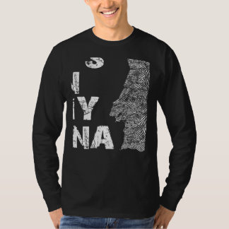 Vintage Es Ist In Meiner DNA Portugal Umrisskarte T-Shirt