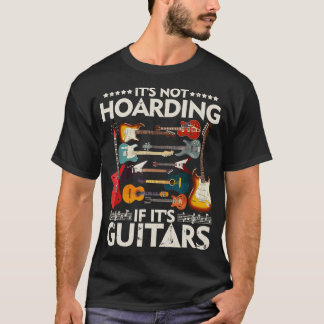 Vintage Es Ist Nicht Hamstern Wenn Es Gitarren Mus T-Shirt