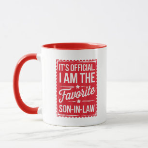Vintage Es ist offiziell, ich bin der Lieblingssch Tasse
