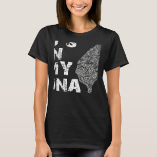 Vintage Es steckt in meiner DNA Taiwan Fingerabdru T-Shirt