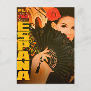Vintage Espana Reise-Postkarte Postkarte