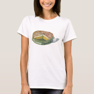 Vintage-Essen, Zitronen-Meringue-Pie-Dessert T-Shirt