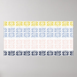 Vintage ethnisch nahtlos poster