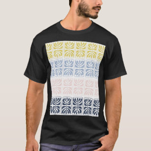 Vintage Ethnisch: Nahtloses Künstlerisches Design T-Shirt