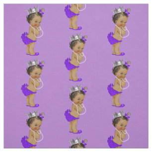 Vintage ethnische kleine Prinzessin Purple Stoff