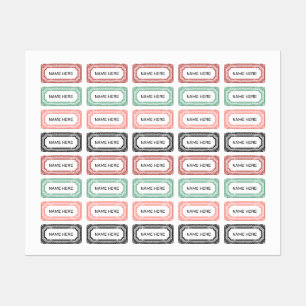 Vintage Etiketten Set 2