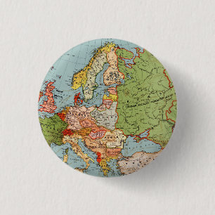 Vintage Europa 20. Jahrhundert Bacons Standardkart Button