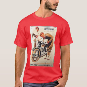 "Vintage-Europäisches Motorrad-Inventar" T-Shirt
