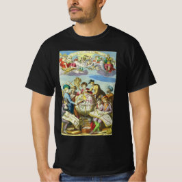 Vintage Explorer mit antiker Globe-Karte, 1542 T-Shirt
