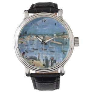 Vintage Expressionismus, Hidensee von Walter Grama Armbanduhr