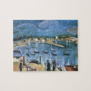 Vintage-Expressionismus, Hidensee von Walter Grama Puzzle