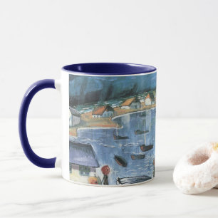 Vintage-Expressionismus, Hidensee von Walter Grama Tasse