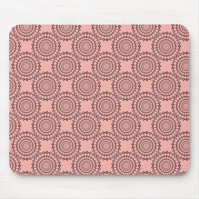 Vintage Fab Mousepad, Candy Pink Mousepad (Vorne)