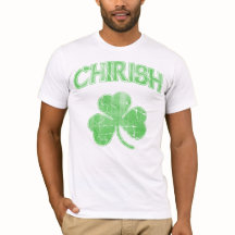 Vintage Fade Chirish Shamrock St. Patrick's Day