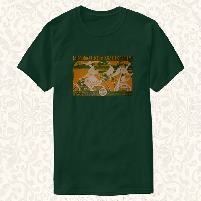 Vintage Fahrerfrau mit Cupid T-Shirt (Von Creator hochgeladen)
