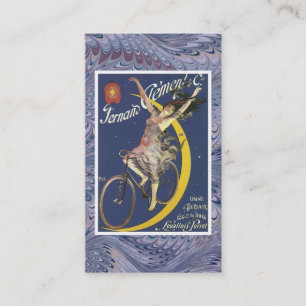 Vintage Fahrrad-Geschäfts-Karte Visitenkarte