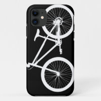 Vintage Fahrrad iPhone 5s Schwarzweiss-Abdeckung