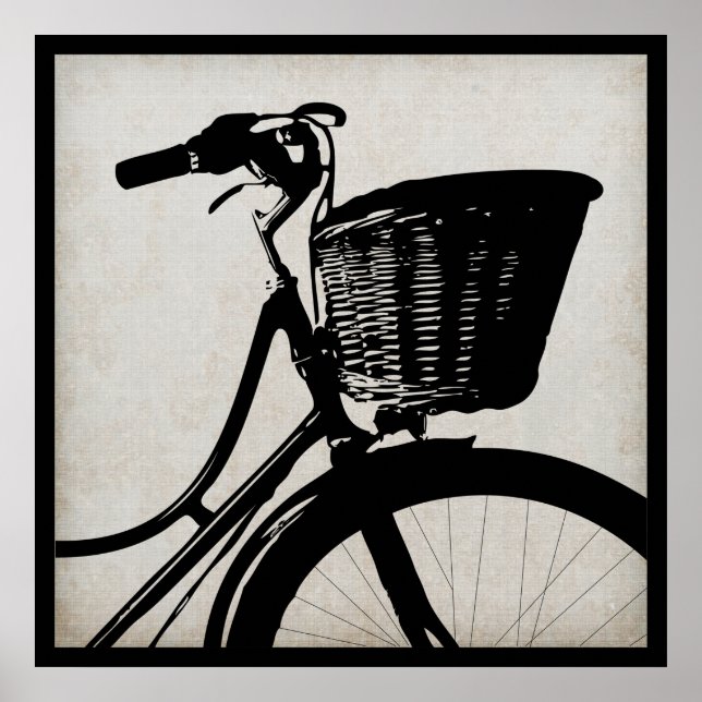 Vintage-Fahrrad Poster (Vorne)