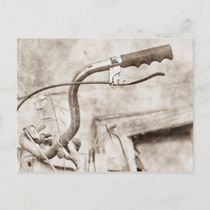 Vintage-Fahrrad-Postkarte Postkarte