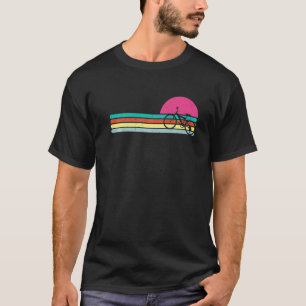 Vintage-Fahrrad Radfahren Frauen Männer T-Shirt