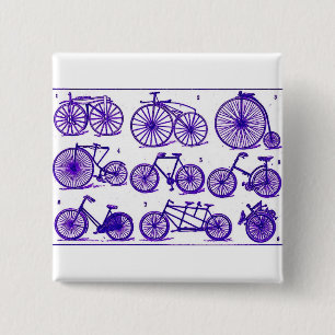 Vintage Fahrräder Button