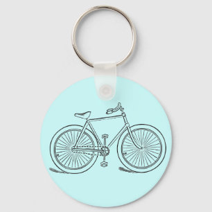 Vintage Fahrradkette Schlüsselanhänger