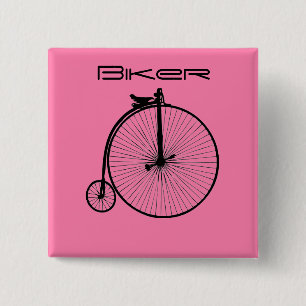 Vintage-Fahrradmagnet Button