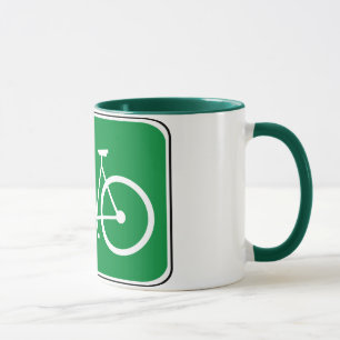 Vintage-Fahrradschild Tasse
