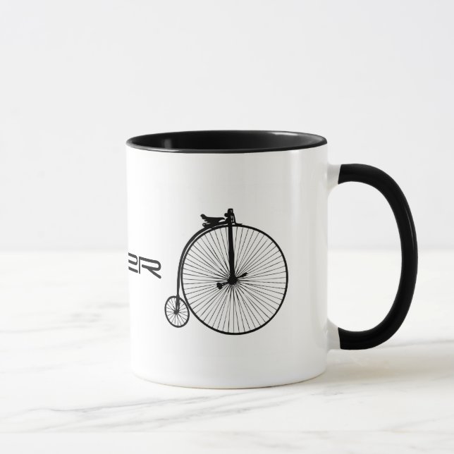 Vintage-Fahrradtasse Tasse (Rechts)