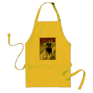Vintage Fahrradwerbung: Hurtu Fahrräder Schürze