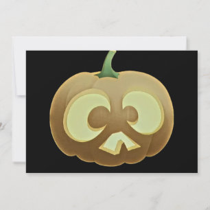 Vintage Fall Kürbis Herbstfarben Aquarell Invi Einladung