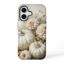 VINTAGE FALL PUMPKIN-SZENE MIT BLUME