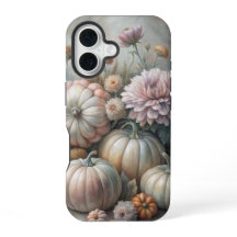 VINTAGE FALL PUMPKIN-SZENE MIT BLUME