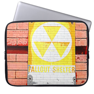 Vintage-Fallout-Bunker-Grunge-Laptop-Computertasch Laptopschutzhülle