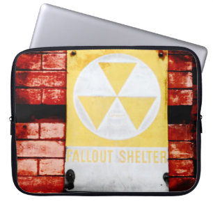 Vintage-Fallout-Bunker-Grunge-Laptop-Computertasch Laptopschutzhülle