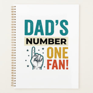 Vintage-Familiendesign: Papas größter Fan_1 Planer