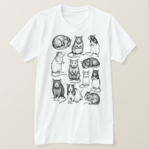 Vintage Fancy Rat Kollektion T-Shirt