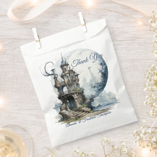 Vintage-Fantasiekunst Geschenktütchen (Ausgeschnitten)