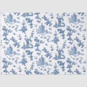 Vintage Fantastische Springbrunnen und Bäume toilb Seidenpapier
