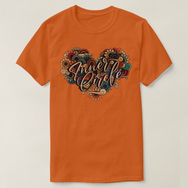 Vintage FARBE DES INNENVIGNETTE T-Shirt (Design vorne)