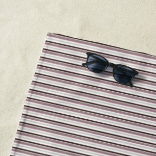 Vintage Farben Streifen Strandtuch