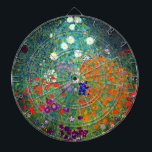 Vintage farbenfrohe Blume im Garten | Gustav Klimt Dartscheibe<br><div class="desc">Mit den Vintagen farbenfrohen Blume im Garden Gustav Klimt Dart Board können Sie Ihr Spielzimmer oder Ihr Entertainment-Studio aufstocken. Dieses vom renommierten österreichischen Künstler Gustav Klimt Inspirierte Dartboard verbindet die Begeisterung der Darts mit der zeitlosen Schönheit des Klimts Kunstwerks. Verwenden Sie die Entwurfstools, um einen benutzerdefinierten Text hinzuzufügen oder das...</div>